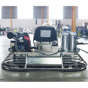 Machine à lisser le béton à moteur essence, à double disque, autoportée, pour le lissage des surfaces routières - Product Image 3