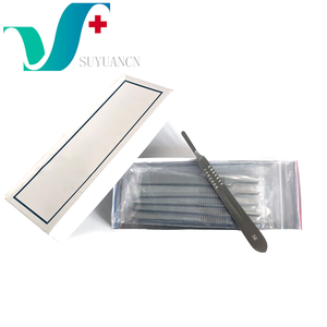 Manche de scalpel de qualité supérieure # <span class=keywords><strong>4L</strong></span> manche de couteau de scalpel en acier inoxydable antirouille léger et durable - Product Image 6
