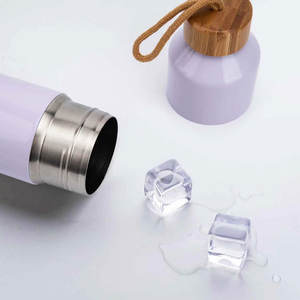 Poignée de tasse thermos sous vide en acier inoxydable 304 à double section pratique pour le voyage de conservation de la chaleur chaude et froide à double couche - Product Image 4