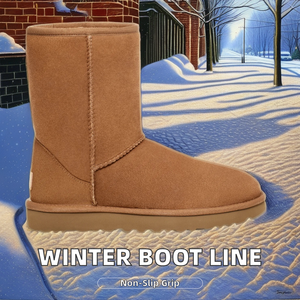 Nuevas <span class=keywords><strong>UGGs</strong></span> Clásicas para Mujer, Cómodas, Cálidas, de Piel de Oveja, con <span class=keywords><strong>Plataforma</strong></span> de Algodón, Suela de Goma Plana, Impermeables, para Invierno - Product Image 6