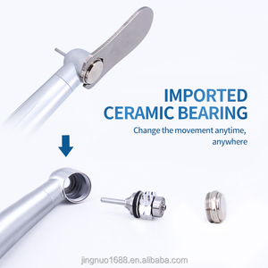 Jingnuo GTQ-PL3P-C <span class=keywords><strong>Handpiece</strong></span> Bedah Elektrik Dental Turbine Tombol Tekan dengan Bantalan Keramik LED Bersertifikasi CE Kelas II Garansi 1 Tahun - Product Image 3