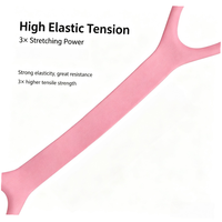 Bandes de Résistance Élastiques en Silicone en Forme de 8 Personnalisables pour le Yoga, le Pilates et les Exercices d'Étirement – Vente en Gros