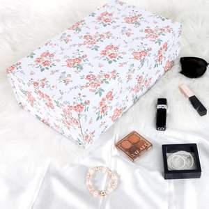 Floral Magnetic Lid Gift <b>Box</b> 13.8x8.3x4.4in, Large <b>Bridesmaid</b> <b>Proposal</b> <b>Box</b> Customizable to Your Needsge <b>Box</b> 1 Pack - Product Image 3