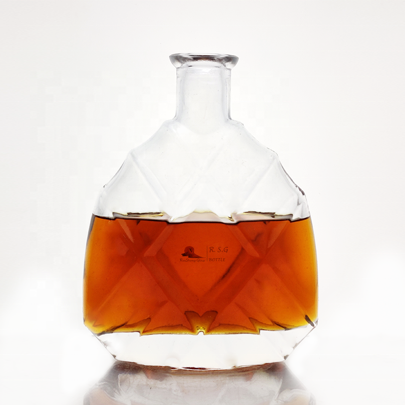 Bouteille en verre Xo