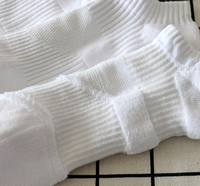 Vente en gros usine – Chaussettes de sport respirantes en tricot pour l'automne, à compression, confortables, invisibles, avec logo discret et doublure en coton pour la course à pied