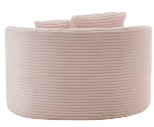 Modern Convertible Chaise Lounge <b>Sofa</b> Set <b>Sofa</b> Bed Eco-Friendly Modular Design Wood <b>Legs</b> 51.6" Length Includes Two Pillows Hotel - Product Image 3