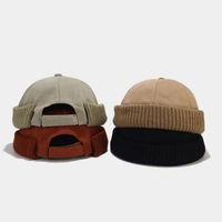 Vente en gros de nouveau chapeau Docker chaud réglable casquette de Baseball sans bord chapeau Gorras hommes chapeaux d'hiver pour femmes hommes en plein air