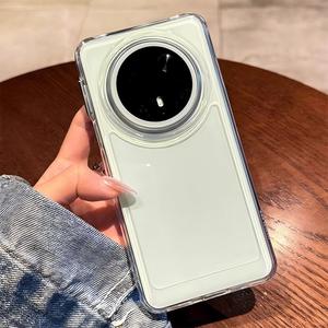 Transparent Space Case for Huawei <b>Mate</b> 80, Large Hole Acrylic Pura 80, Simple Shockproof Protective Cover - Product Image 4