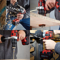 DEVON 20 V batterie Li perceuse électrique 5282-Li-20 vitesse Variable Brushless Impact puissance sans fil Mini perceuse Ce certificat charge