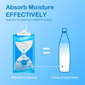 230G House <strong>Moisture</strong> Absorber Humidity Packs Hanging Closet Dehumidifier Bags <strong>Moisture</strong> Absorber Packets <strong>Moisture</strong> <strong>Collector</strong> Bag - Product Image 4