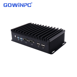 มินิพีซีอุตสาหกรรมไร้พัดลม พร้อม Intel Core i3 i5 i7 รุ่นที่ 4 ถึง 8 พอร์ต LAN กิกะบิตคู่ 6 พอร์ต RS232 COM รองรับไฟฟ้าเข้า 936V - Product Image 2