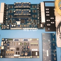Hoson I3200 Kit de conversion à 4 têtes 4 têtes I3200 Kit de carte de mise à niveau à quatre têtes pour kit d'imprimante cabezal eco solvant dtf