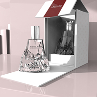 Vente en gros Bouteilles de parfum en verre Nouveau design Bouteille de parfum Design unique de bouteille de parfum