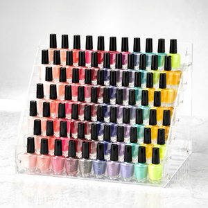 Mejora tu Rutina de Cuidado de Uñas con este Moderno y Lujoso Soporte Personalizable para Esmaltes de Uñas Acrílicos que Mantiene tus Esmaltes Favoritos Organizados - Product Image 1