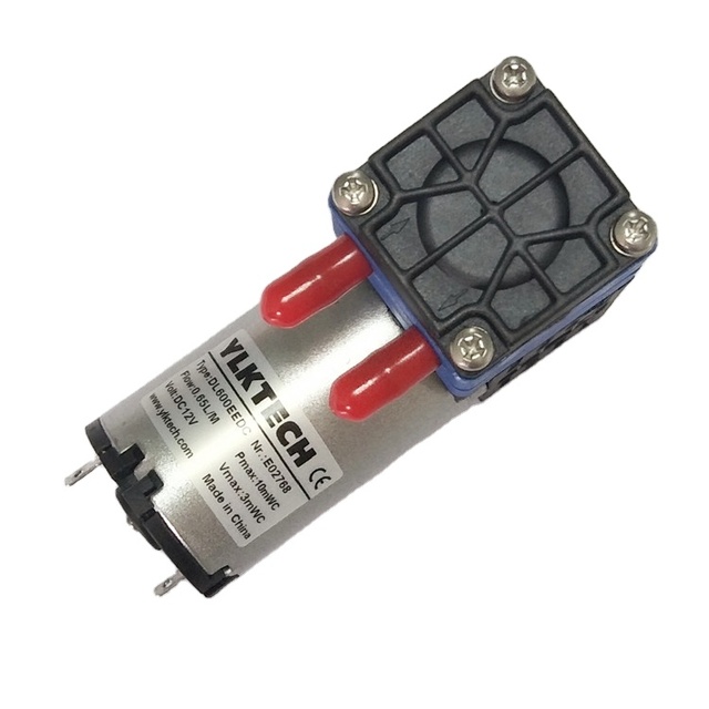 Micro Electric Mini Water Pump DL600EEDCB 12V-24V Diaphragm Pump Customizable Cable Length OEM Application