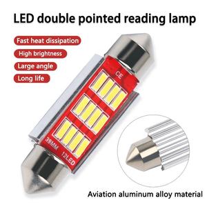 Usine meilleure vente feston 4014 12SMD 31mm 36mm 39mm 41mm voiture LED ampoule <span class=keywords><strong>C5W</strong></span> pour voiture intérieur nouvel état pour lampe de lecture - Product Image 5