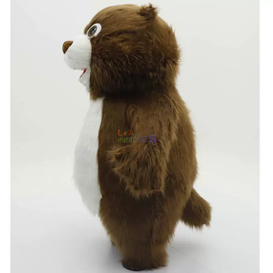 Costume <span class=keywords><strong>de</strong></span> mascotte gonflable <span class=keywords><strong>castor</strong></span> <span class=keywords><strong>de</strong></span> 2 m, costume <span class=keywords><strong>de</strong></span> mascotte gonflable en fourrure <span class=keywords><strong>de</strong></span> <span class=keywords><strong>castor</strong></span> pour fête - Product Image 5
