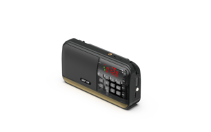 Reproductor de Música Inalámbrico Portátil, Batería de Litio Recargable, Radio FM 88-108MHz, Reproducción por USB/Tarjeta TF, Pantalla LED, V30 - Product Image 3