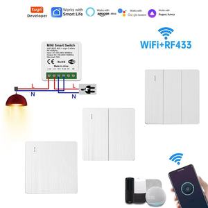 Mini interrupteur intelligent 10A WiFi AC100-240V 50/60Hz, télécommande pour Alexa et assistants vocaux - Product Image 3