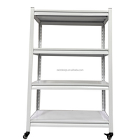 180*120*40cm Étagères de rangement réglables sans boulon à 5 niveaux Étagères de rangement en métal Unité pour entrepôt