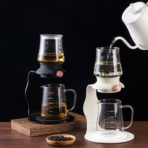 Модель 350, современный стеклянный чайный набор для бизнеса с разделением чайной воды - Product Image 2