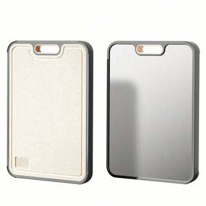 Tabla de Cortar de Titanio Puro de Alta Calidad, Doble Cara, Resistente a los Arañazos, con Paja de Trigo - Product Image 5