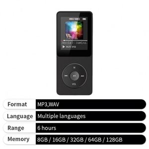 Reproductor MP3 con Grabadora de Voz, Carga USB C, Compatible con Tarjeta TF, Reproductor de Música Mini Portátil para Correr y Gimnasio - Product Image 3
