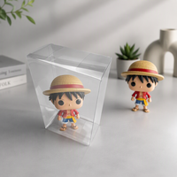 Boîtes pliantes en PET transparent recyclables et écologiques, emballages en plastique transparent imprimés sur mesure pour la vente au détail de cadeaux et de produits