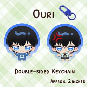 OEM ODM Anime Tamon S B Side Acrílico, Llavero de Doble Cara de 2 Pulgadas con Diseño de Anime de Tamon Kippei Natsuki - Product Image 3