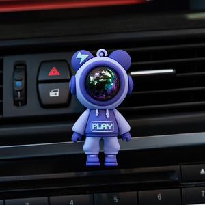 Ambientadores de Coche con Diseño de Astronauta de Dibujos Animados, Tabletas Aromáticas para Decoración Interior del Vehículo, Suministros de Aromaterapia - Product Image 4