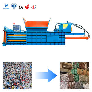 Pressa Idraulica Orizzontale per Imballaggio, Macchina Imballatrice per Lattine di Alluminio e Rottami Metallici, Imballatrice Orizzontale per Film - Product Image 1