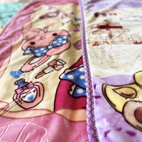 Couverture de bébé moderne personnalisée 100% polyester, motif festif imprimé, jeté de lit en fausse fourrure