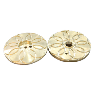 Bán nóng tùy chỉnh <span class=keywords><strong>CNC</strong></span> biến các Bộ phận gia công kim loại mặt bích ỐNg Lót cho máy nghiền hình nón cho các ứng dụng đồng - Product Image 2