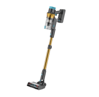 Batterie détachable 22,2V-29,6V 2200mAh, 3 vitesses, écran LED, 30kPa, 60min, 1L, filtration HEPA, pour tapis et sols durs, sans fil, aspirateur vertical