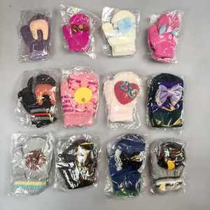 Lotto Misto Liquidazione di Fabbrica Guanti <span class=keywords><strong>Termici</strong></span> Invernali per Bambini in Maglia Guanti Carini con Cartoni Animati - Product Image 2