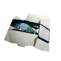 Boîte cadeau en carton écologique haut de gamme, personnalisée et imperméable, pour masques médicaux/produits jetables, fermeture magnétique