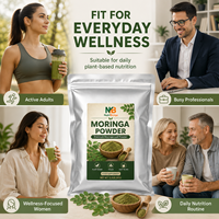 Prix de gros pour commande en gros – Capsules végétariennes beauté peau et cheveux à la poudre de Moringa