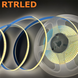 Striscia <span class=keywords><strong>LED</strong></span> Flessibile COB 5V 12V 24V 8mm 320LED/m Dimmerabile 3000K 4000K 6000K, Nastro Luminoso Lineare 5m 10m per Ambienti - Product Image 3
