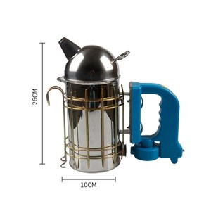 Ahumador de abejas de domo europeo eléctrico, 1 año de garantía, herramienta de apicultura de acero utilizada para abejas, bombas de humo, granja aplicable - Product Image 2