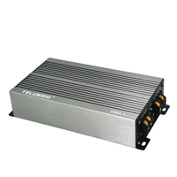 Monobloc d'amplificateur audio de voiture à canal unique 12V classe D avec égaliseurs de croisement en aluminium de puissance automatique RMS pour caisson de basses