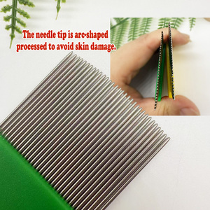 Pettine <span class=keywords><strong>per</strong></span> <span class=keywords><strong>Pidocchi</strong></span> di Alta Qualità a Prezzo Conveniente, in Acciaio Inox con Manico in Plastica, Comodo <span class=keywords><strong>per</strong></span> il Trattamento dei <span class=keywords><strong>Pidocchi</strong></span> - Product Image 3