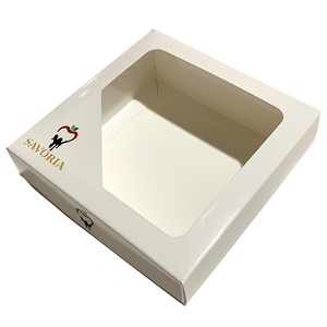 Custom Magnetic Lid Clear Pvc Windows Gift Packaging Paper Boxes Cookies Grazing Chocolate Cupcake Bakery Cake <strong>Box</strong> With Window - Product Image 6