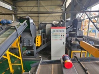 Machine de recyclage de câbles en cuivre de type sec, mini, 600, 150-300 kg/h, écologique et économe en énergie, avec moteur.
