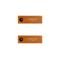 Micro-puce HF miniature 8*13*0.6mm ISO15693, étanche, passive, souple, NFC FPC, mini-étiquette 13.56MHz, distance de lecture 10-15mm pour la sécurité