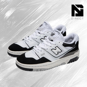 New Balance 550 Big Kid 'white Black Rain Cloud' Baskets de course de luxe, chaussures New Balance tendance - Product Image 2