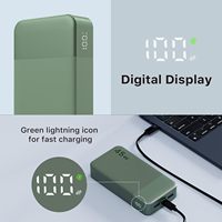 NOBIS 20000mAh 45W Batterie externe portable Charge rapide Affichage numérique Double protection Interfaces USB-C USB-A