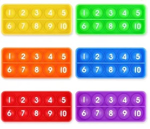 บอร์ดป๊อ<span class=keywords><strong>ป</strong></span>คณิตศาสตร์ใหม่สิบเฟรมของเล่นฝึกทักษะการเล่นทาง<span class=keywords><strong>ป</strong></span>ระสาทสัมผัสสำหรับเด็กอนุบาลห้องเรียน - Product Image 4