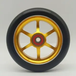 SS 100 110 120 125mm SS電動スクーターアルミ合金ホイール