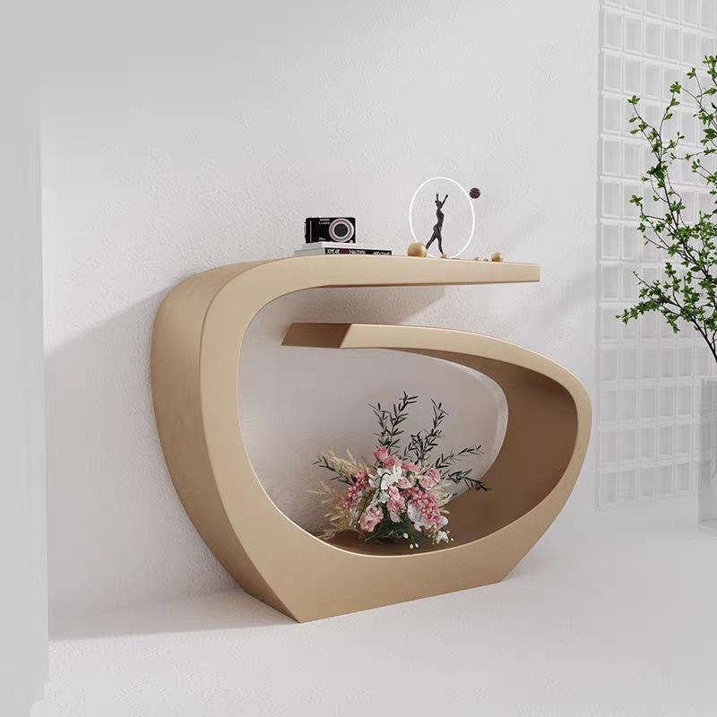 Modern Table Top Pattern Modern Luxury Metal Console Table End View Furniture for Home or Hotel ...