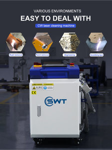 Portable 3000W 6KW Laser Cleaning <strong>Machine</strong> Small Handheld Fiber Laser For <strong>Rust</strong> <strong>Removal</strong> On Metal Stainless Steel Stone Material - Product Image 2